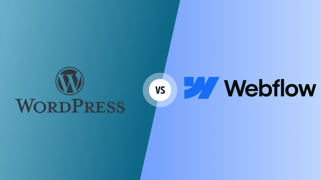 wordpress vs webflow